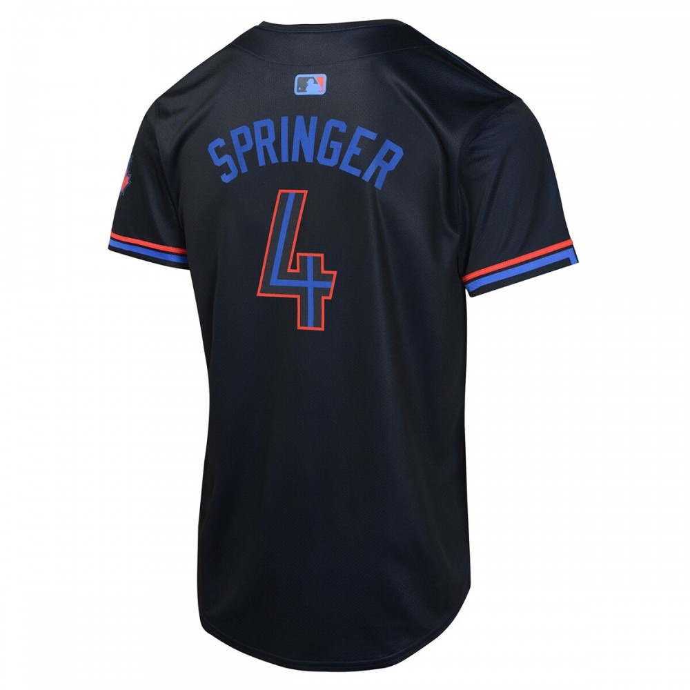 George Springer Toronto Blue Jays Youth 2024 City Connect Limited Player Jersey - Navy-Pro Kit Vault | Brand New 26/27 Sports Jerseys